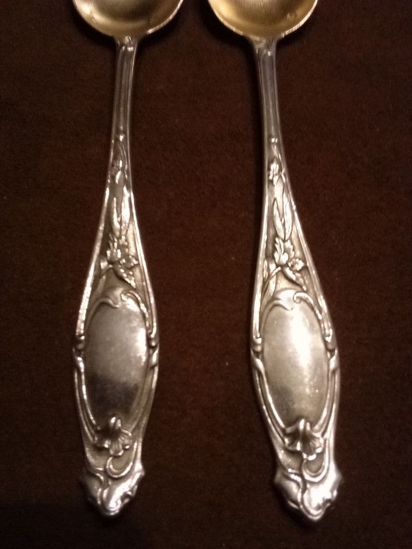 フランス シルバースプーン ６本組 アンティーク