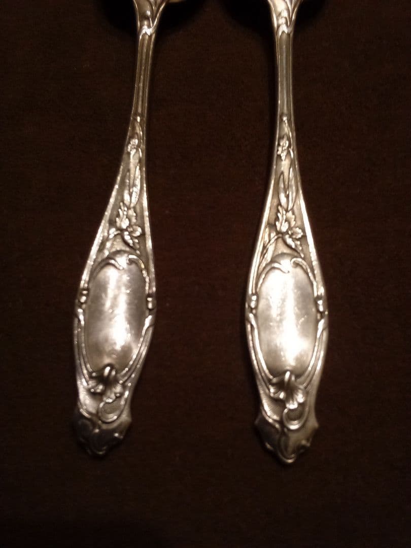 フランス シルバースプーン ６本組 アンティーク