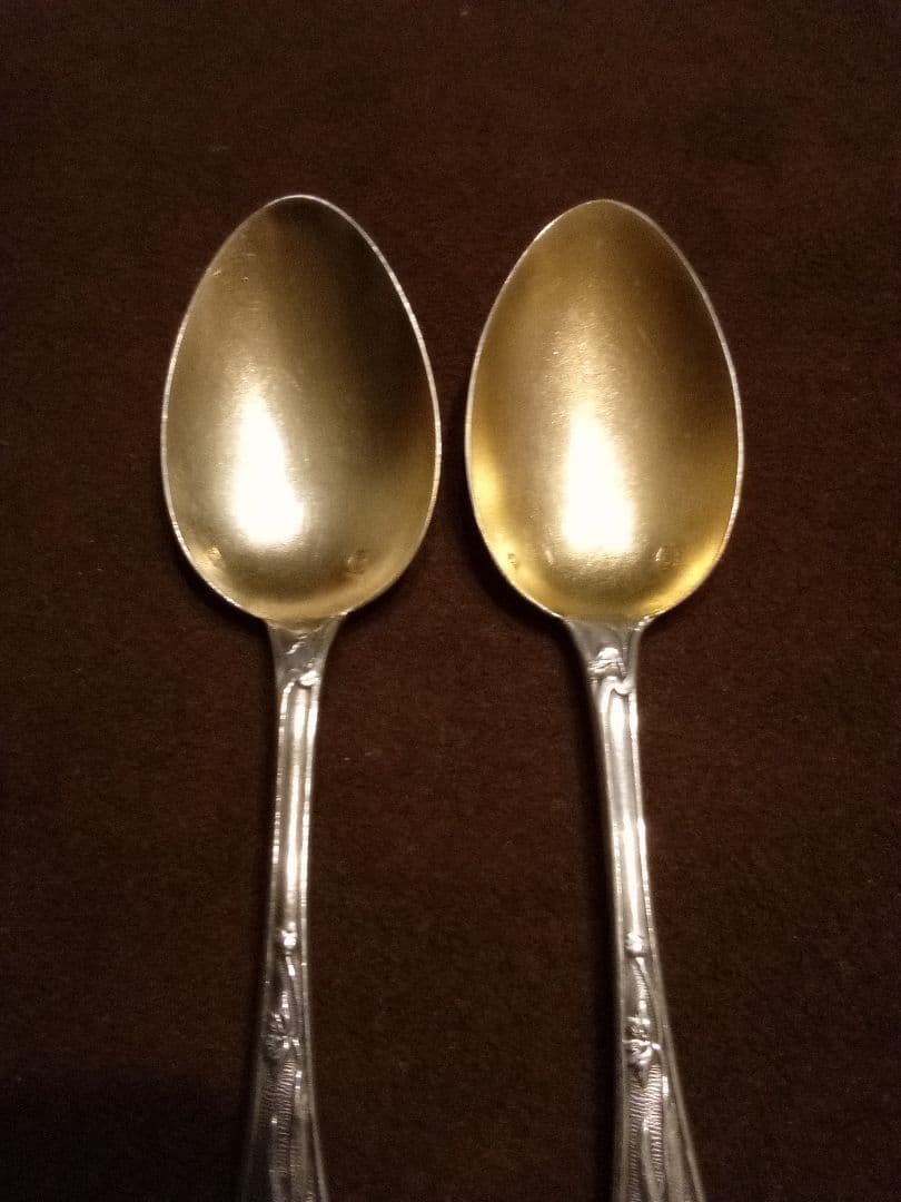 フランス シルバースプーン ６本組 アンティーク