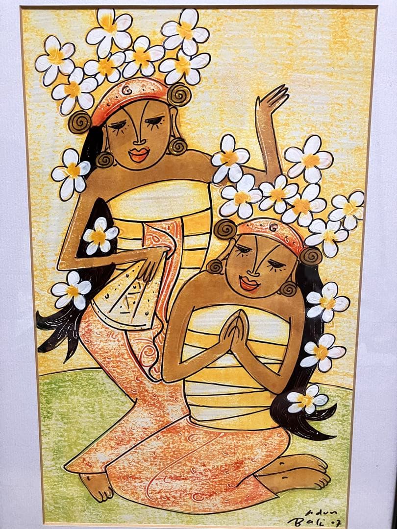 バリ島ウブド作家絵画 - メルカリ