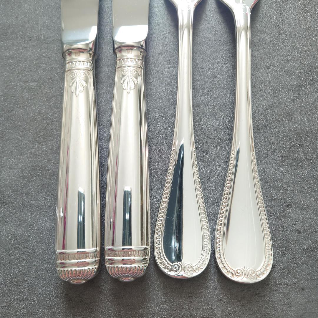 美品 クリストフル マルメゾン テーブルナイフ テーブルフォーク 4点