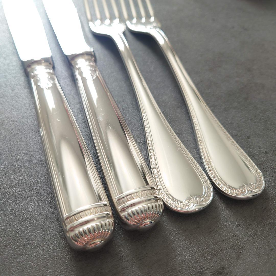 美品 クリストフル マルメゾン テーブルナイフ テーブルフォーク 4点