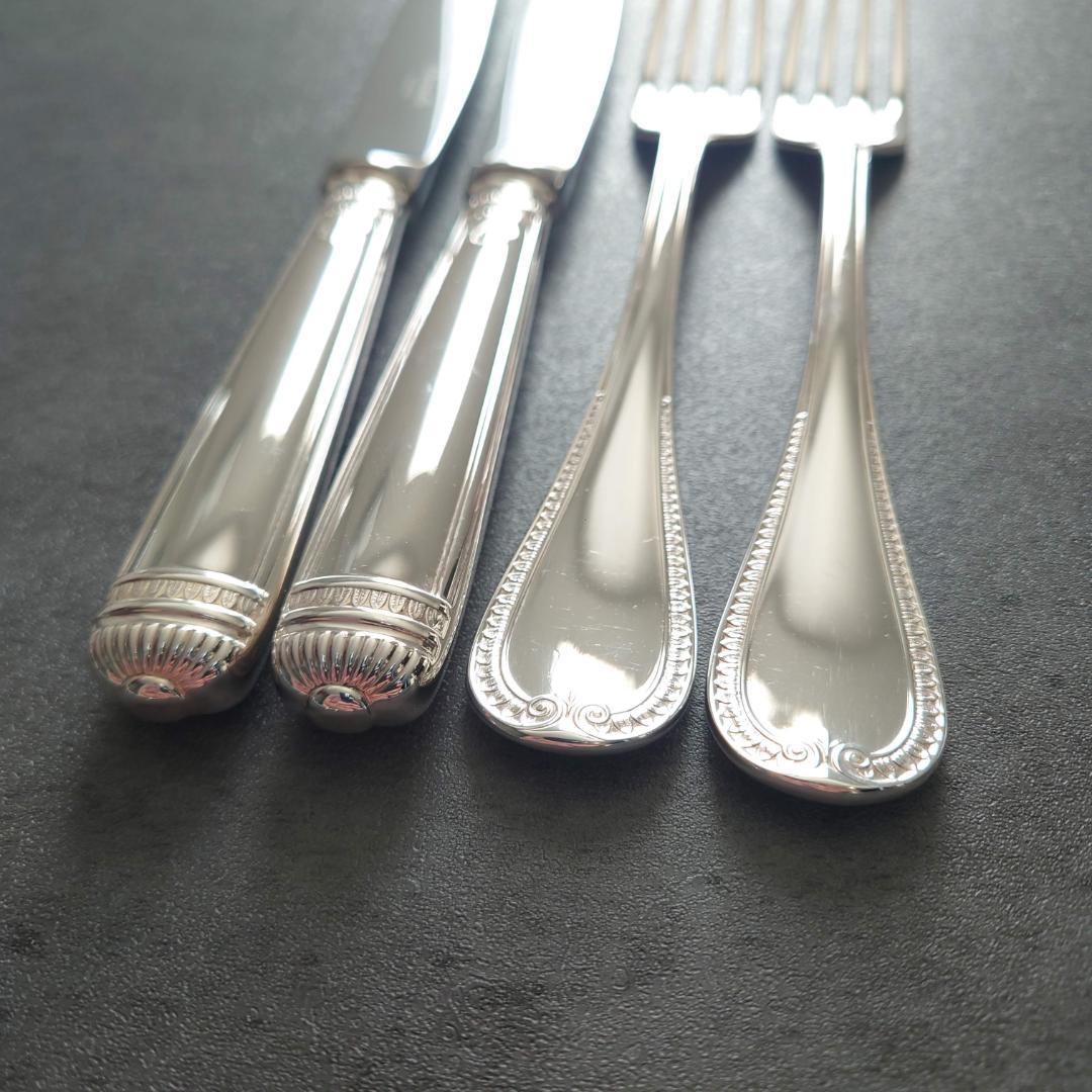 美品 クリストフル マルメゾン テーブルナイフ テーブルフォーク 4点