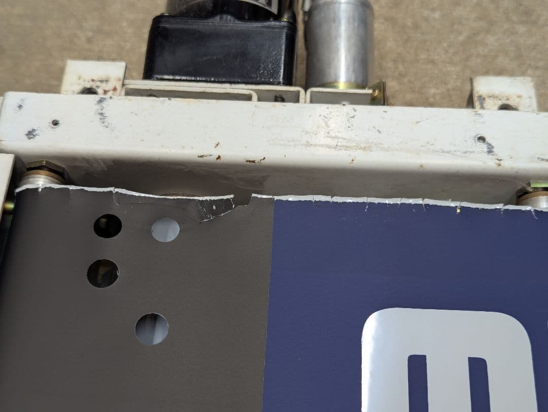 まかべっち　東武20000系方向幕(破れあり)巻き取り機(車種不明)セット