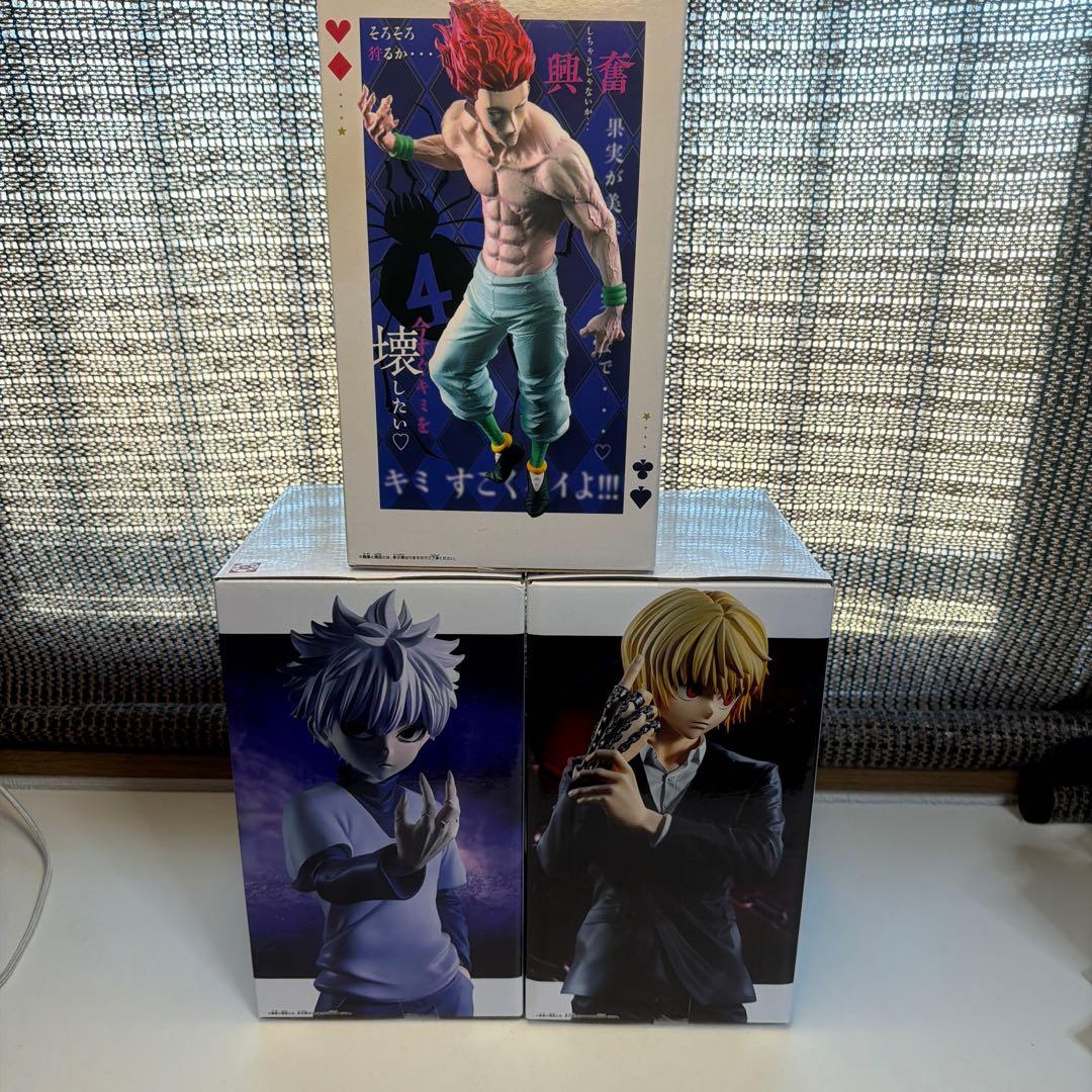 hunter×hunter グランジスタ キルア＆ヒソカ＆クラピカ 3個セット