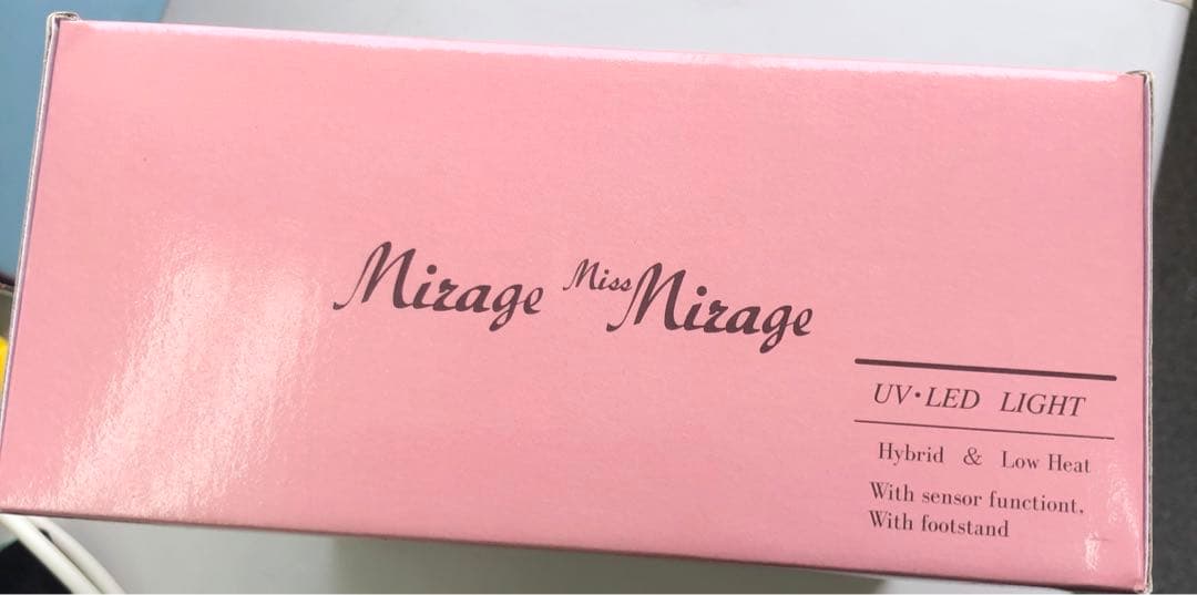 新品Miss Mirage ハイブリッドライト36W ネイルライト ジェルランプ