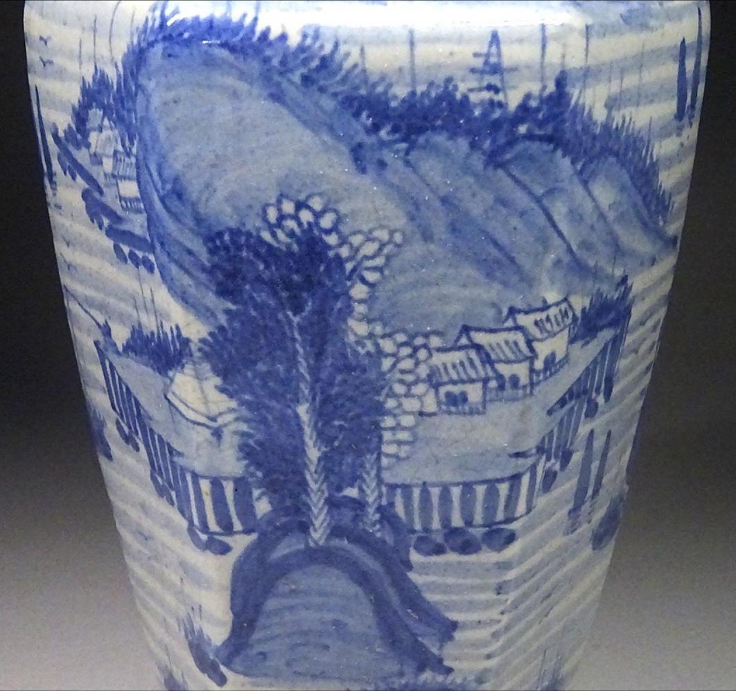 中国古玩 青花 染付 花瓶 乾隆元年製 時代物 唐物 t99147-2 - メルカリ