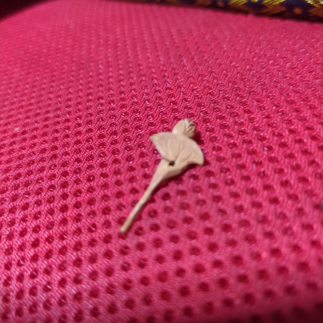 聖観音18.5センチ木彫り