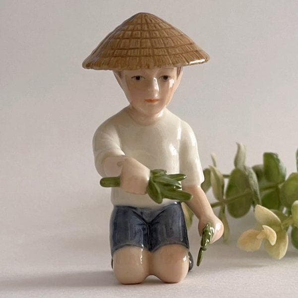 2002年 ミレニアム フィギュリン フレデリック 笹 ロイヤルコペンハーゲン