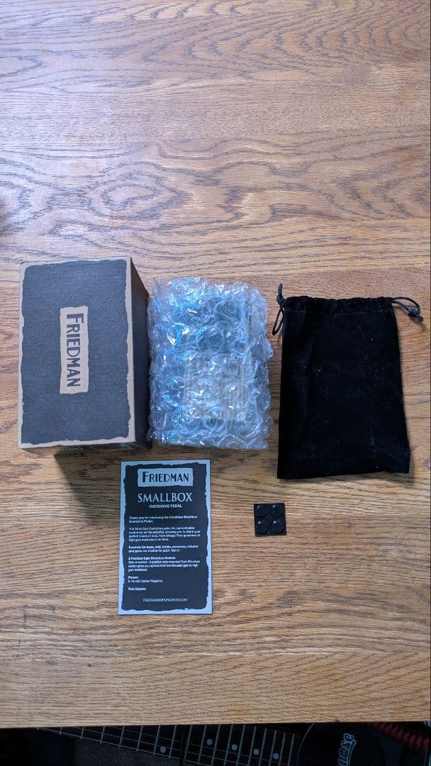 Friedman Smallbox ギターエフェクター