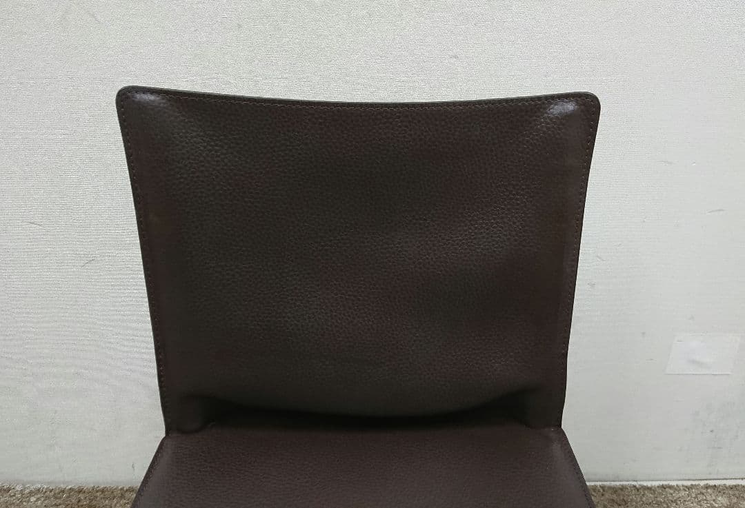 正規品 カッシーナ 希少 エンボス型押 本革レザー 412 CAB キャブ