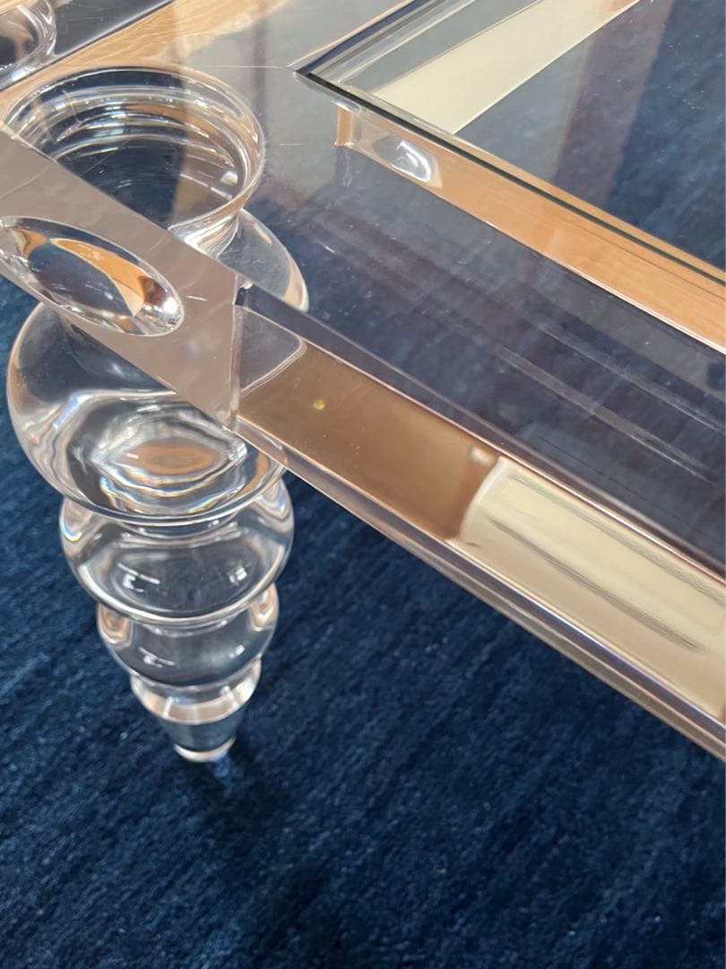 正方形センターテーブル　サァラ麻布