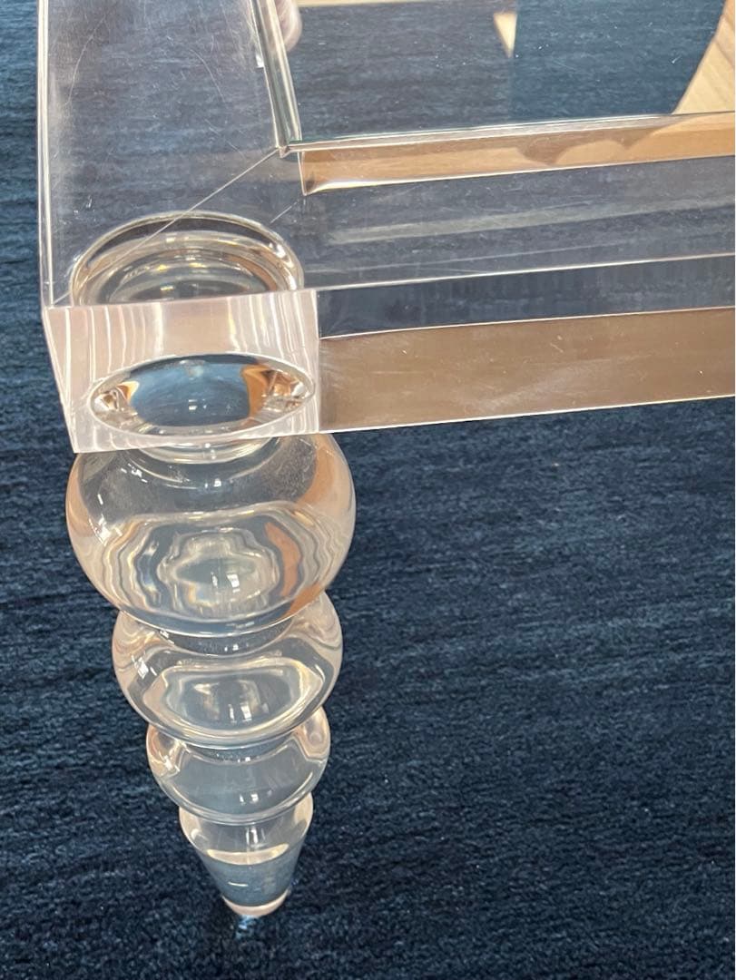 正方形センターテーブル　サァラ麻布