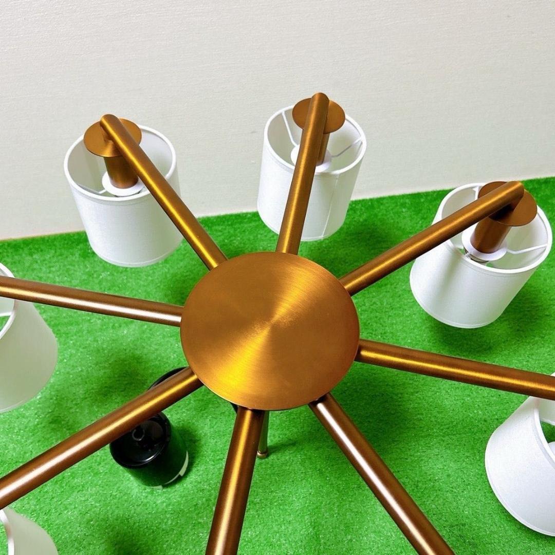 オリンピア シャンデリア8灯 天井照明 ダイニング GCH001-8SD