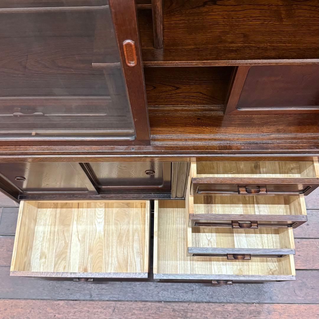 H19K3 欅材 からくり箪笥 タンス