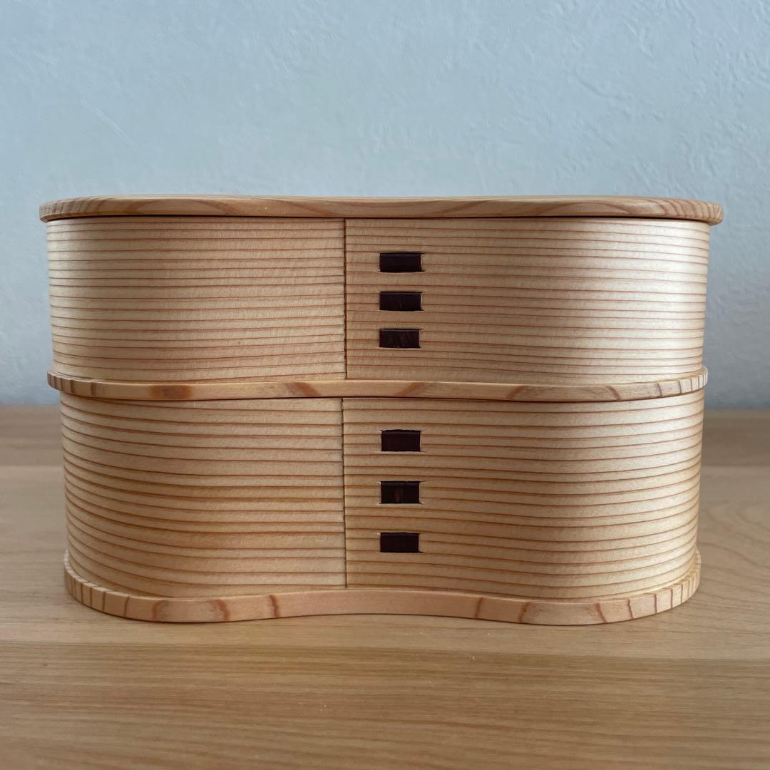 【新品】大舘工芸社 はんごう弁当 曲げわっぱ 秋田 大舘