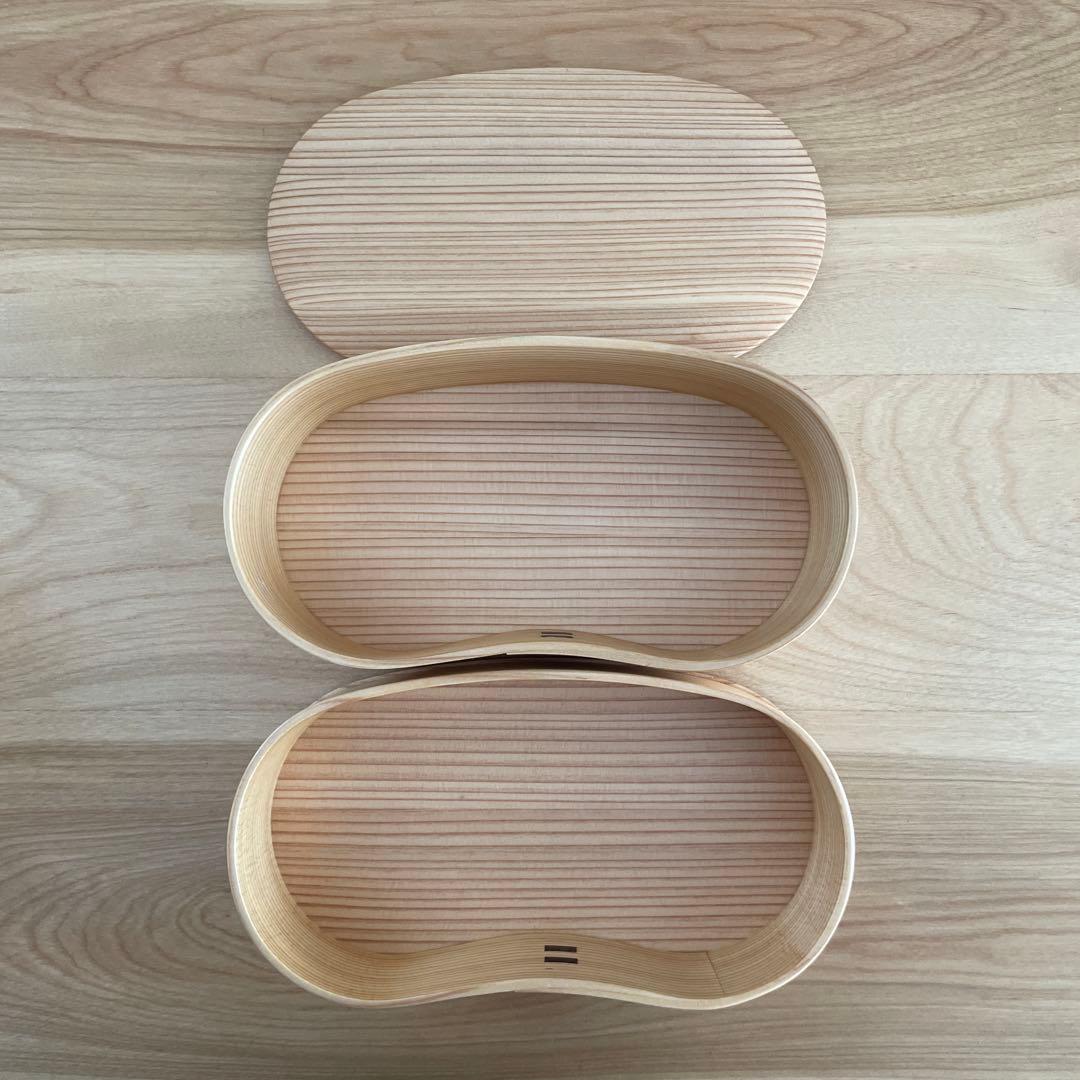 【新品】大舘工芸社 はんごう弁当 曲げわっぱ 秋田 大舘