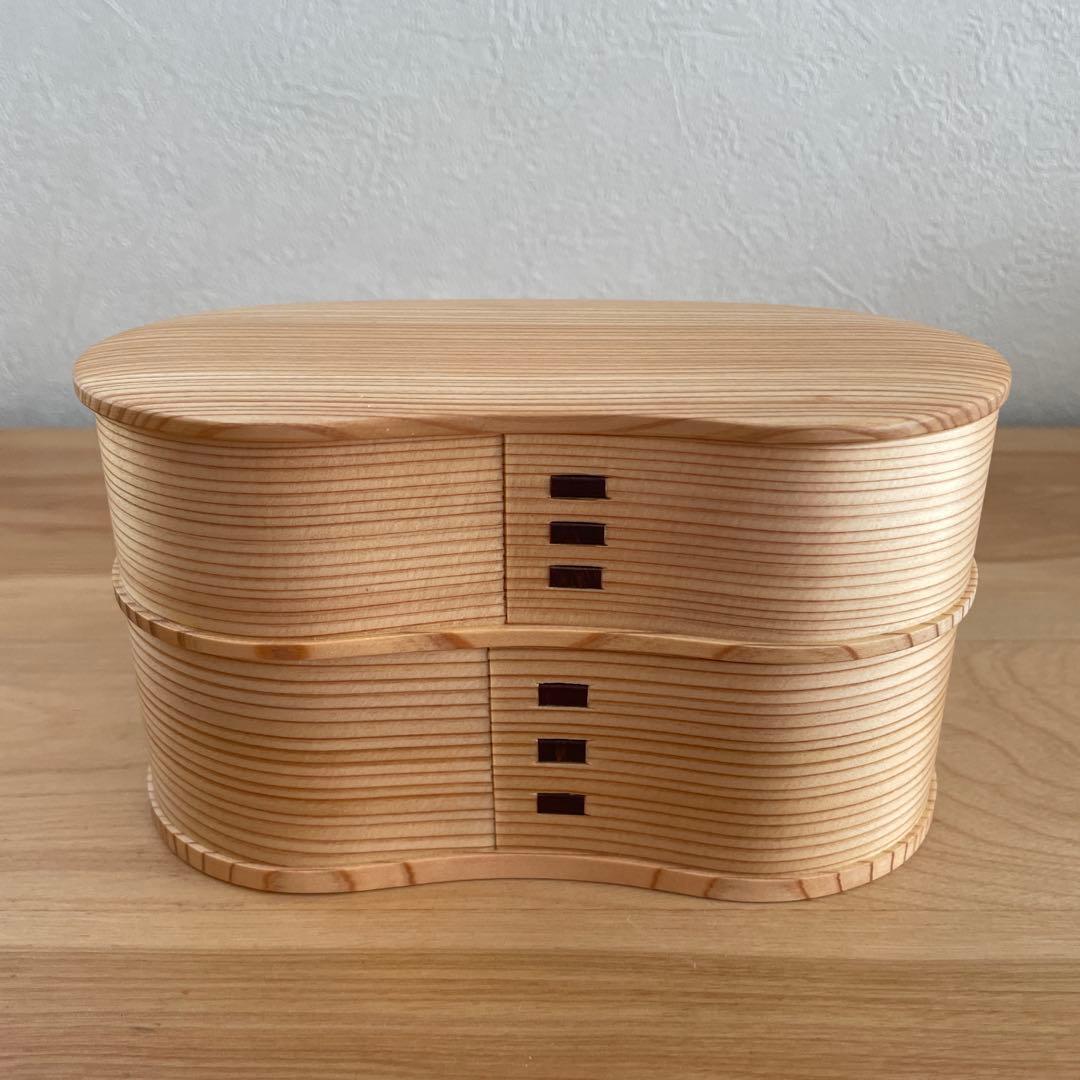 【新品】大舘工芸社 はんごう弁当 曲げわっぱ 秋田 大舘