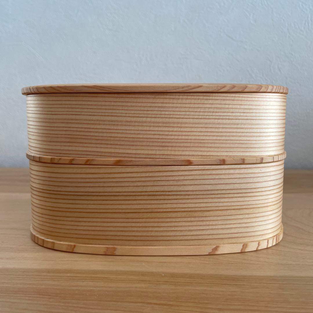 【新品】大舘工芸社 はんごう弁当 曲げわっぱ 秋田 大舘