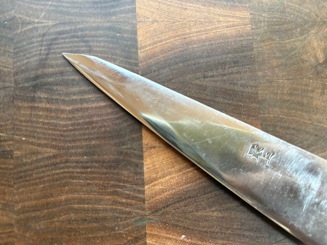 正本　最上　骨スキ　145mm 包丁　捌き　解体　和包丁　本職　炭素鋼