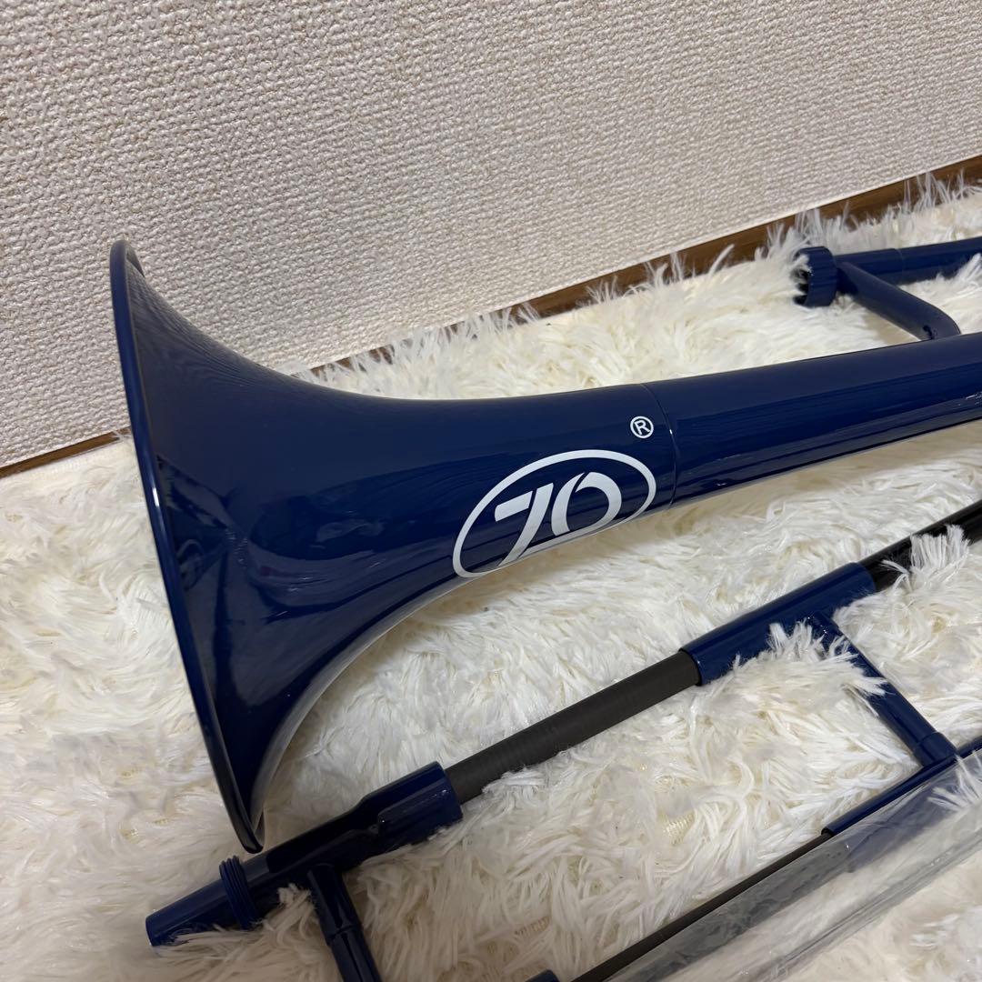 プラスチック テナーバス トロンボーン ブルー ZO 太管の通販はau PAY