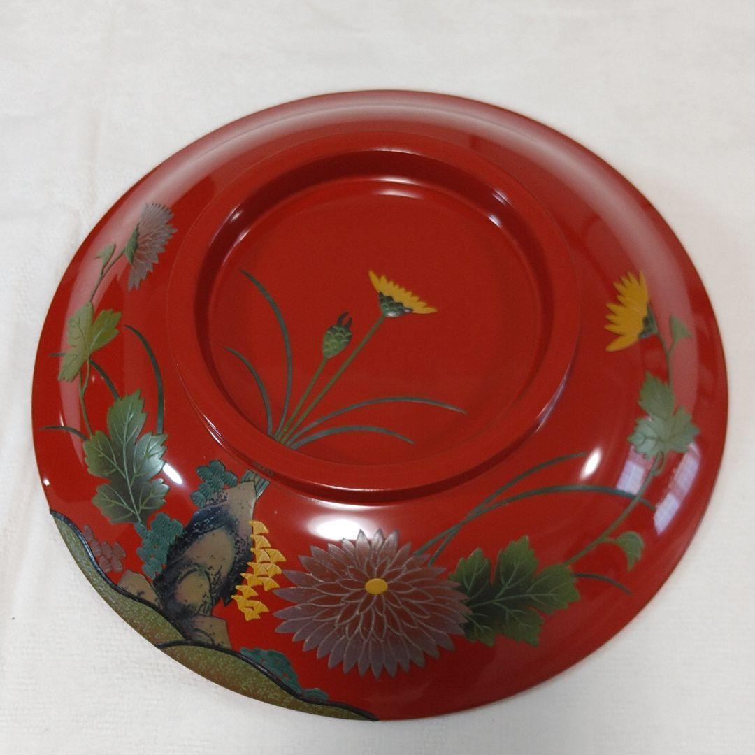 べんぼう 沖縄 琉球漆器 堆錦大椀 新品未使用