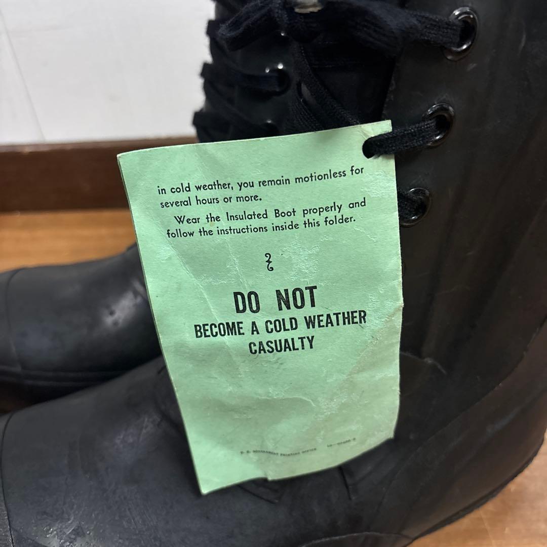 デッドストック 米軍 実物 ミッキーブーツ US 9 W 27cm - メルカリ