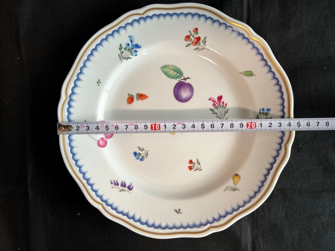 リチャードジノリ イタリアンフルーツ プレート 24.5cm