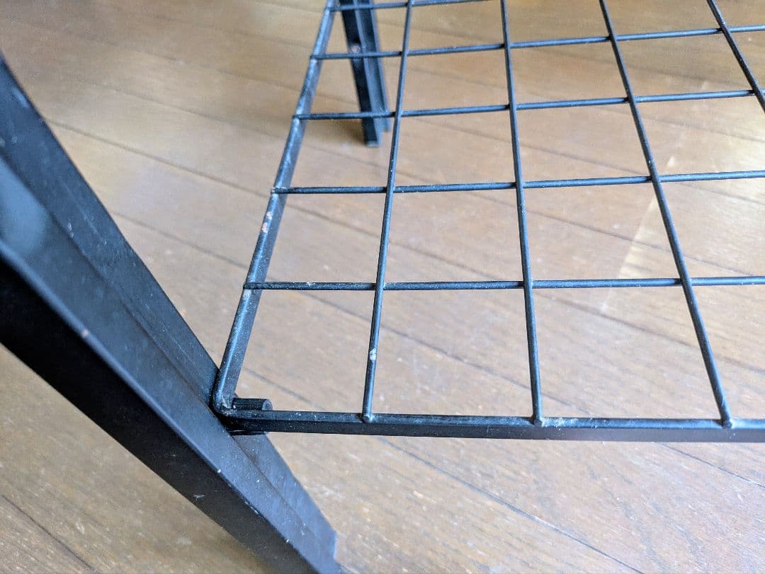 当時物☆ガラステーブル　80年代　レトロポップ　サイドテーブル