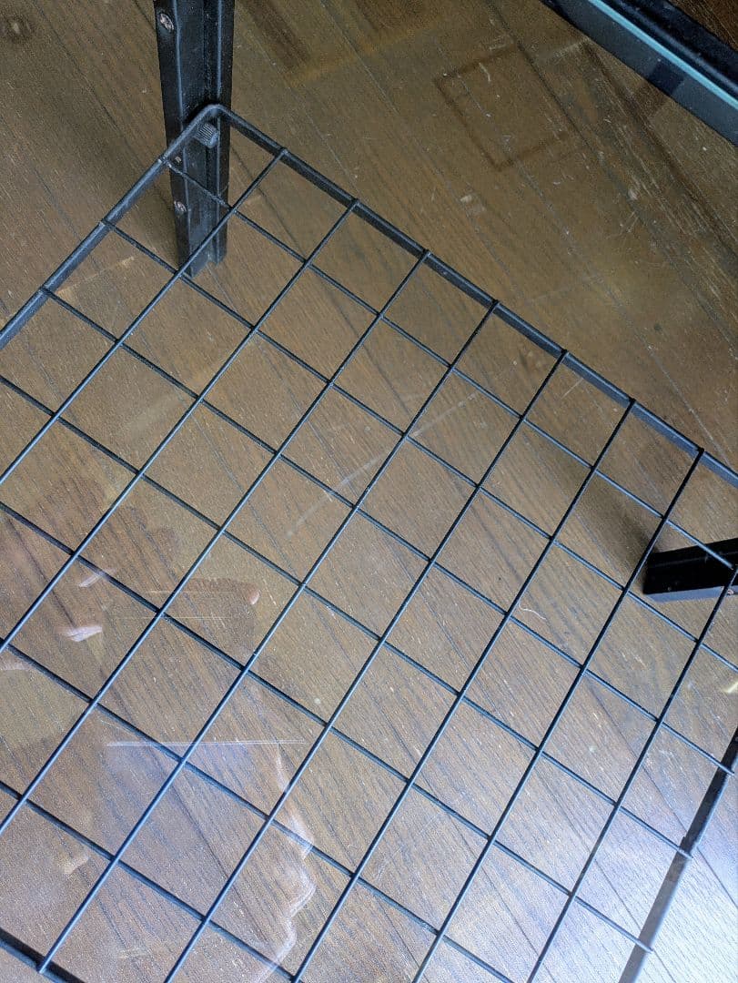 当時物☆ガラステーブル　80年代　レトロポップ　サイドテーブル