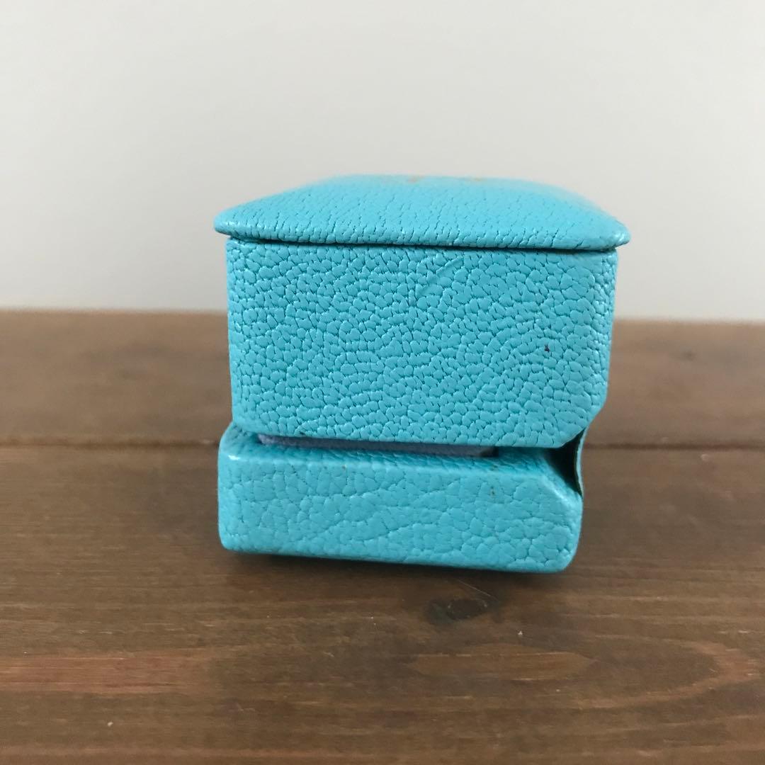 マリーエレーヌドゥタイヤック リングケース ブルー レザー - メルカリ