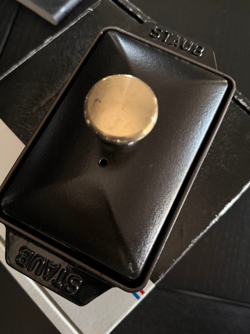 ストウブ　ハーフテリーヌ　ブラック　箱無し