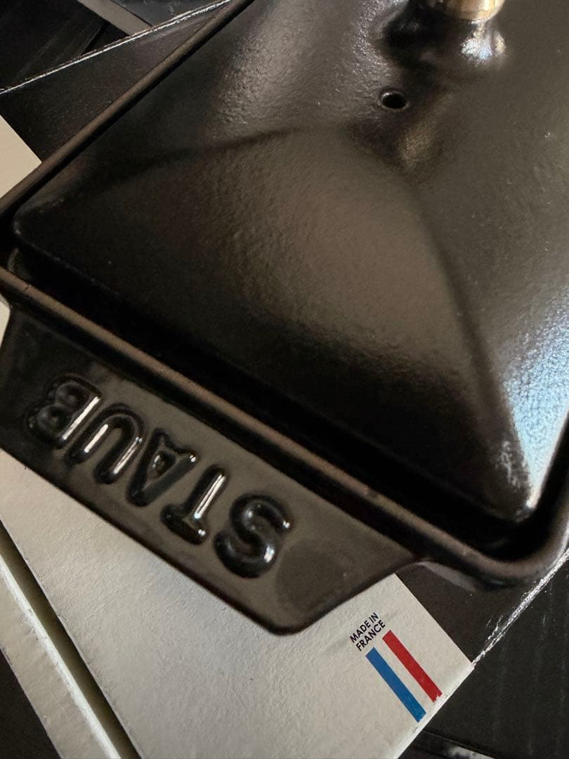 ストウブ　ハーフテリーヌ　ブラック　箱無し