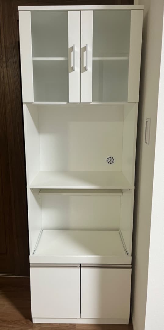 ！値下げ！【ニトリ】レンジ台(フォルムN RE1860 WH)