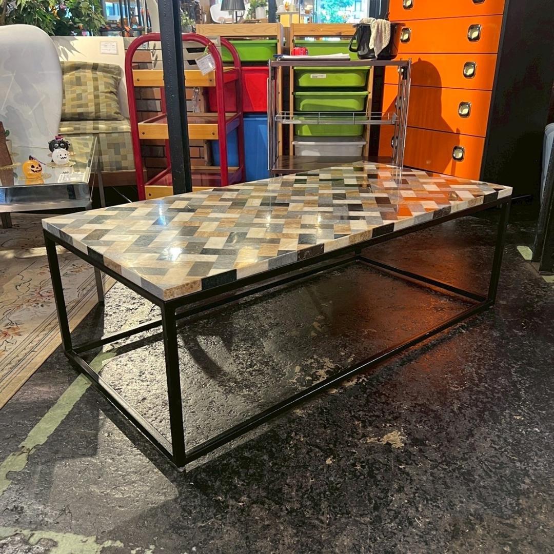 ASPLUND アスプルンド レストレ ストーンモザイクテーブル モダン 希少