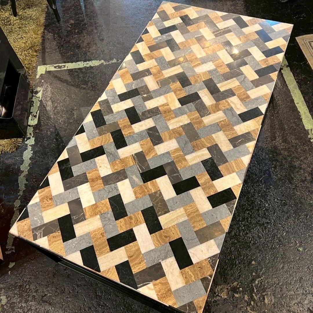 ASPLUND アスプルンド レストレ ストーンモザイクテーブル モダン 希少