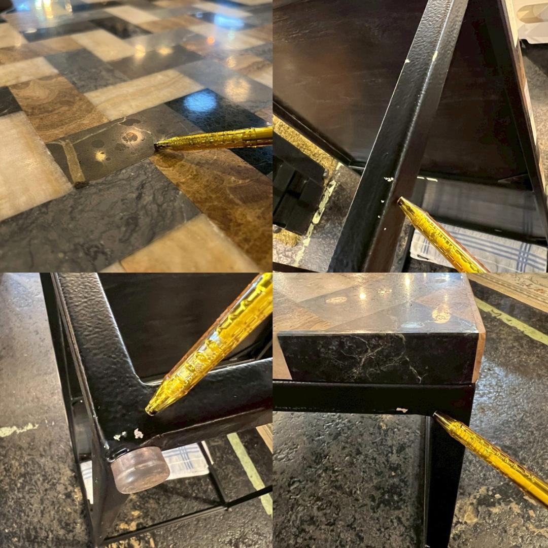 ASPLUND アスプルンド レストレ ストーンモザイクテーブル モダン 希少