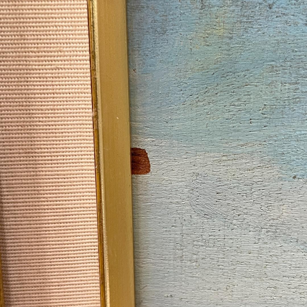 希少 真作保証 朝倉力男『怒涛』犬吠岬にて 油彩 肉筆 海景画 R8SD47