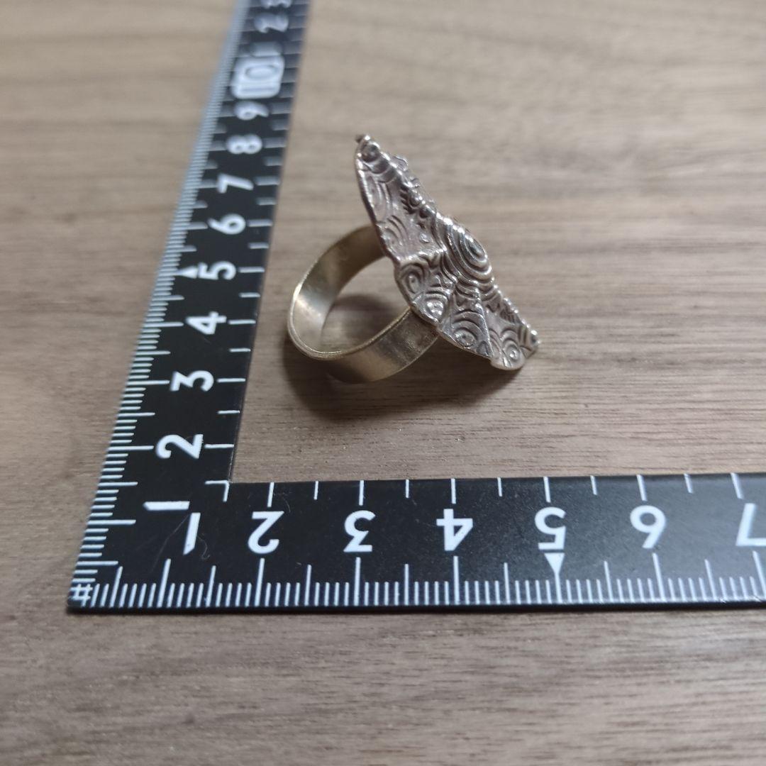 ハンドメイド 民族系 シルバーリング