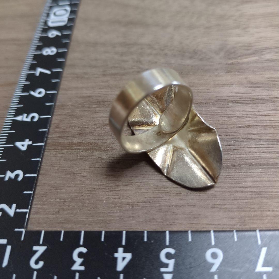 ハンドメイド 民族系 シルバーリング