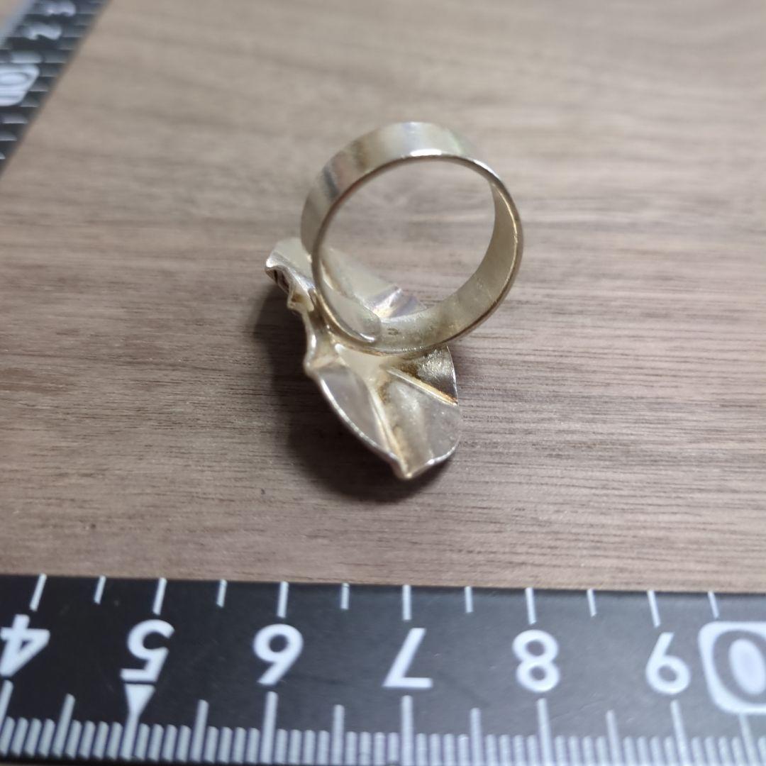 ハンドメイド 民族系 シルバーリング