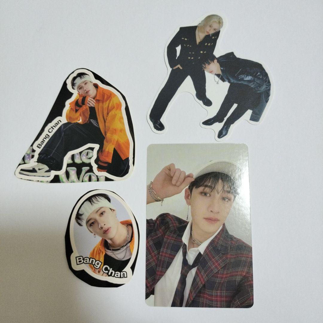 バンチャン トレカ ステッカー BangChan セット スキズ 特典 ViVi
