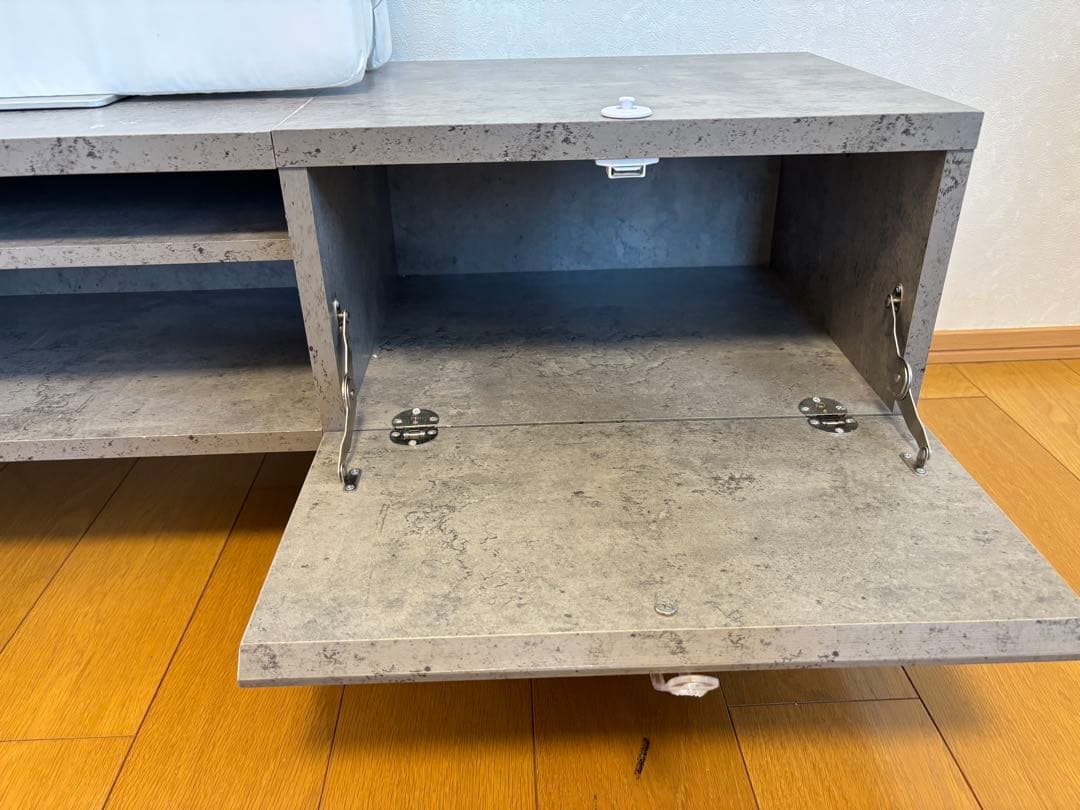 RASIK テレビ台 ストーングレー 150cm 解体済【送料込】