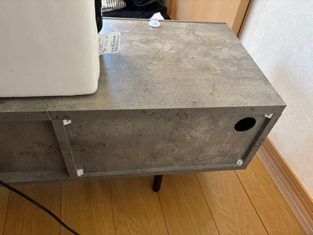 RASIK テレビ台 ストーングレー 150cm 解体済【送料込】