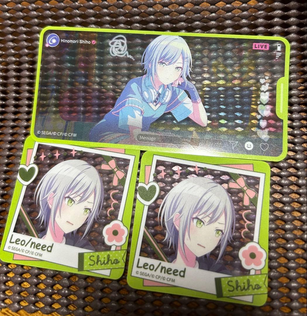 プロセカ グリッター缶バッジ vol.46A 日野森志歩 カラパレ特典 - メルカリ