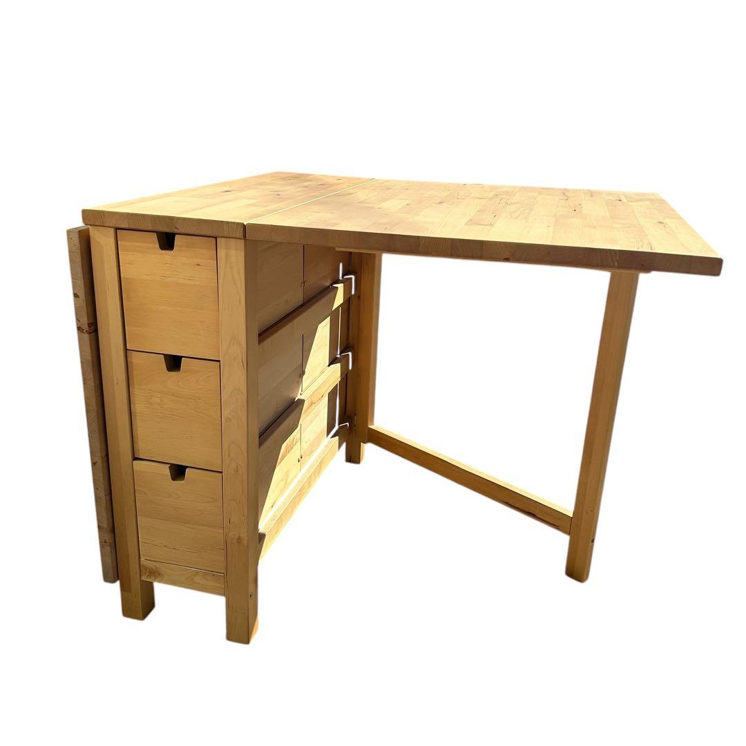 IKEA イケア ノールデン ゲートレッグテーブル バタフライテーブル