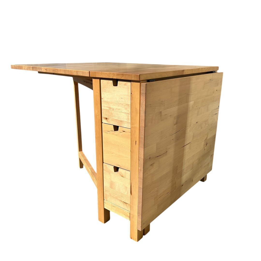 IKEA イケア ノールデン ゲートレッグテーブル バタフライテーブル