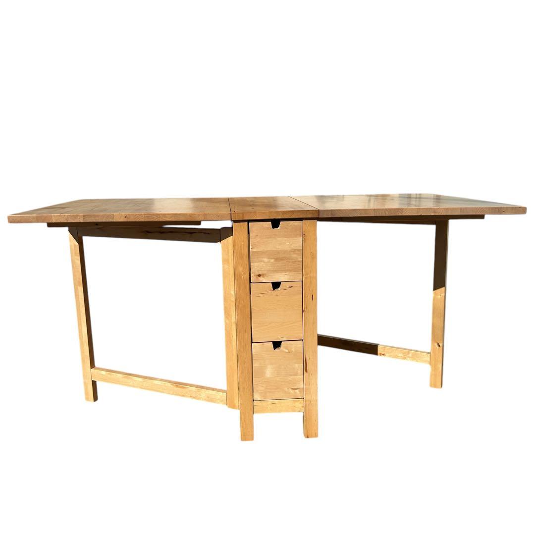 IKEA イケア ノールデン ゲートレッグテーブル バタフライテーブル