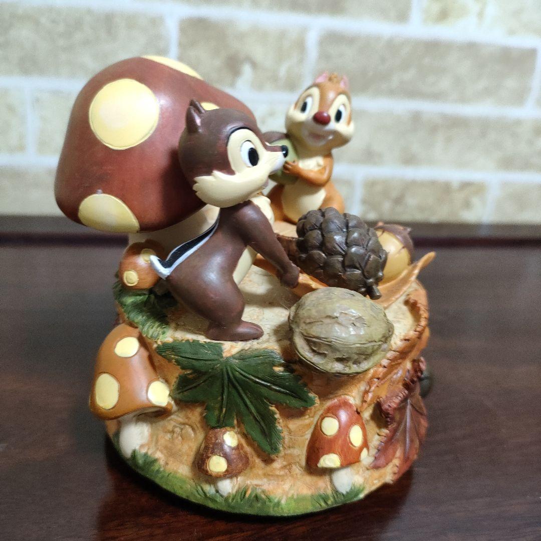 ディズニー ベルメゾン 12ヵ月のオルゴール オブジェ チップとデール