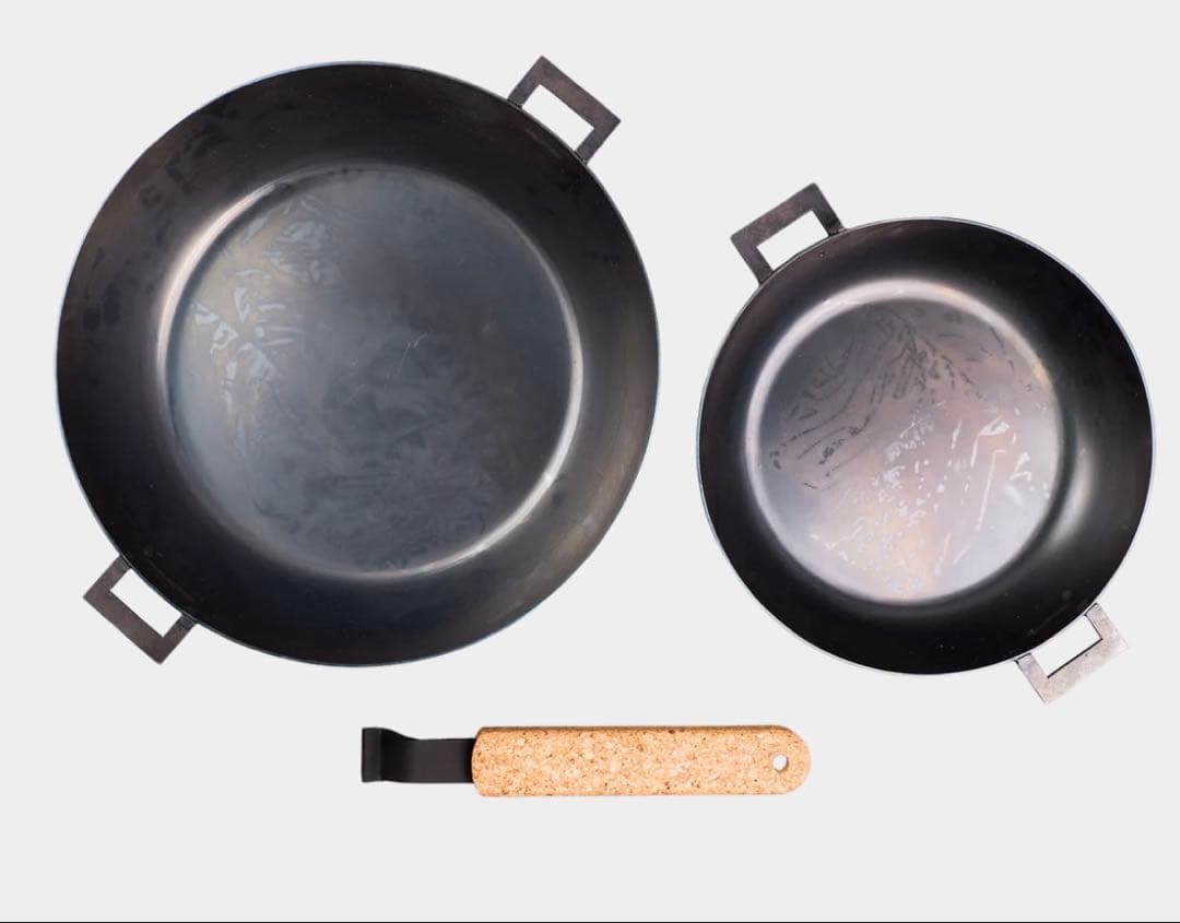 藤田金属 DISH PAN 20/26cmセット 着脱式ハンドル フライパン